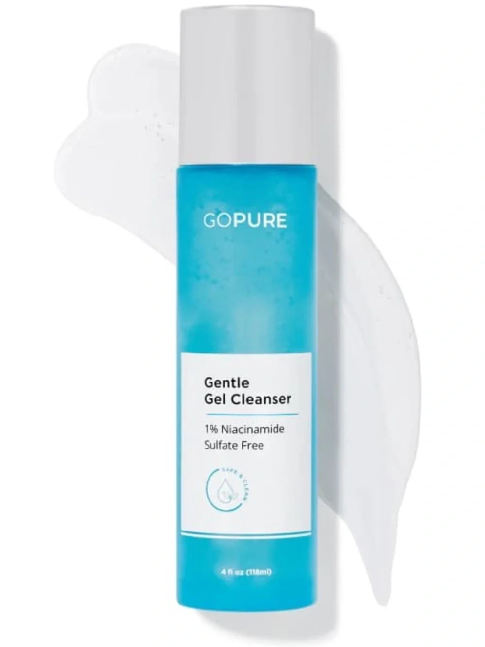NIB GoPure Gentle Gel Cleanser, 1 fl oz (30ml)